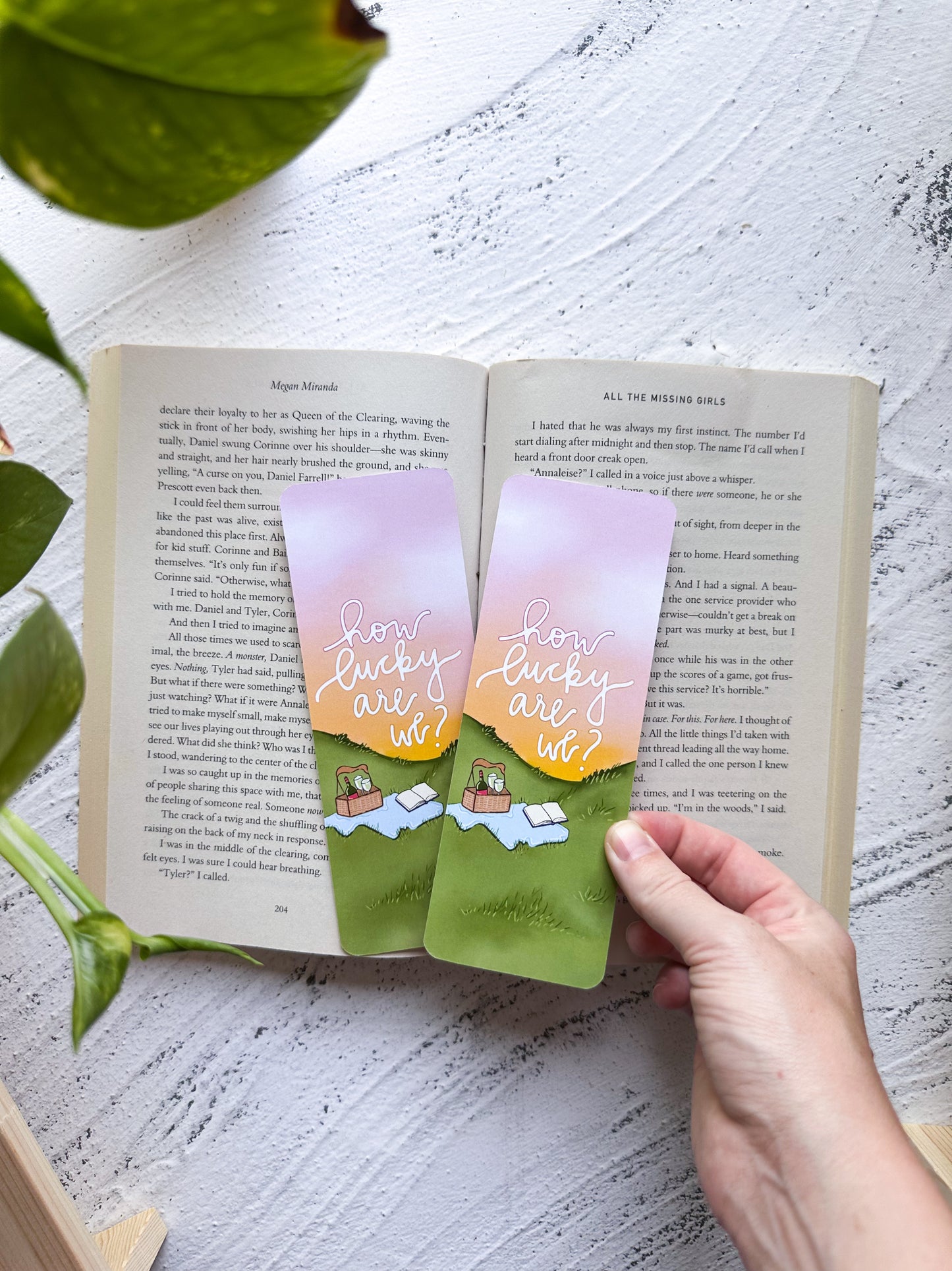 How Lucky Are We Bookmark