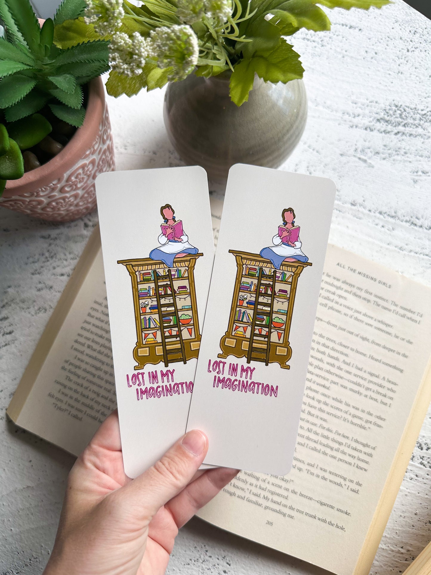 Lost in My Imagination Bookmark