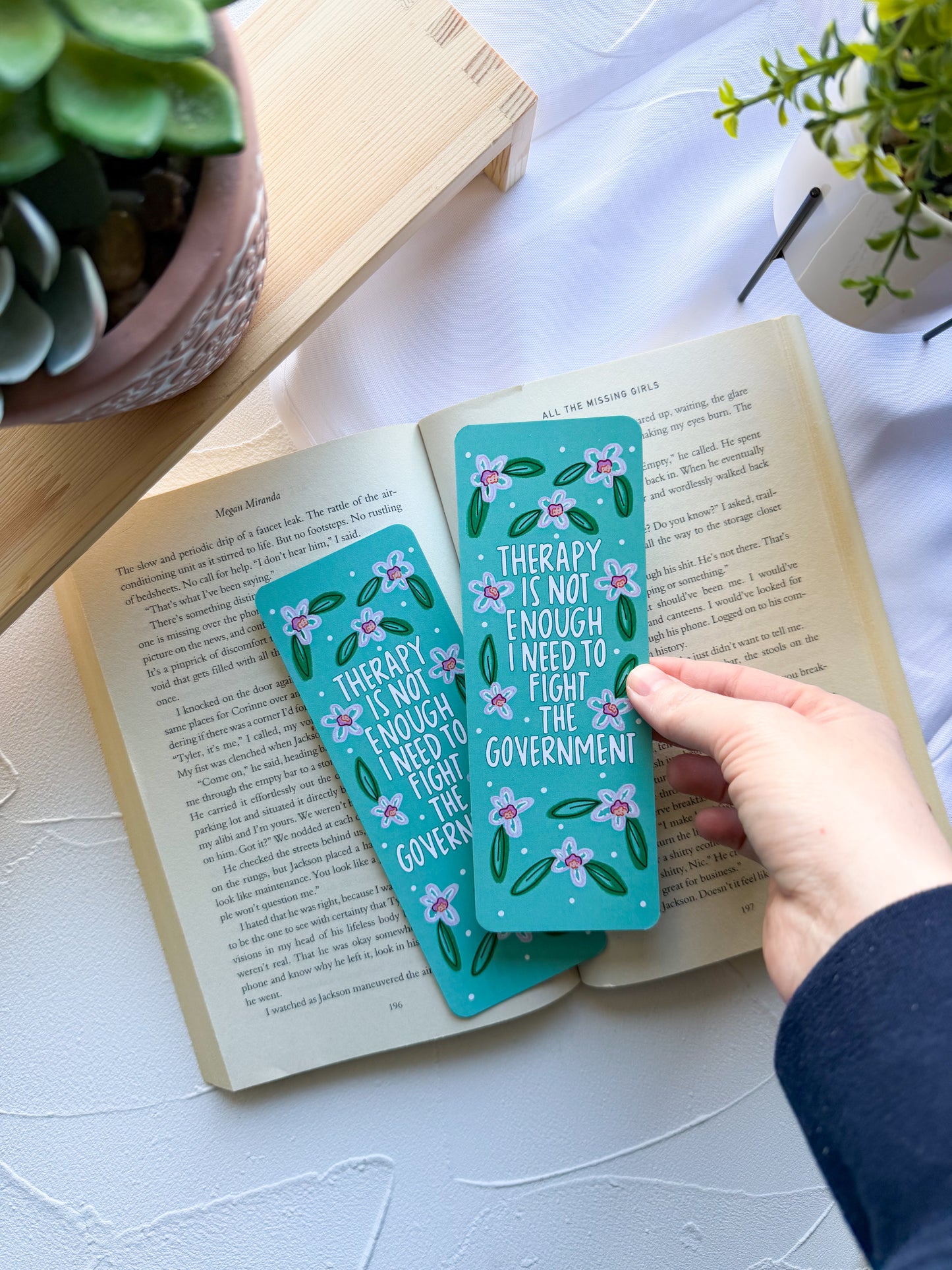 Therapy Is Not Enough Bookmark