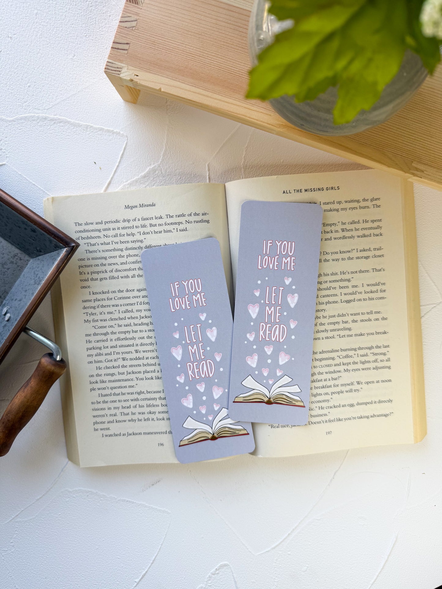 If You Love Me, Let Me Read Bookmark