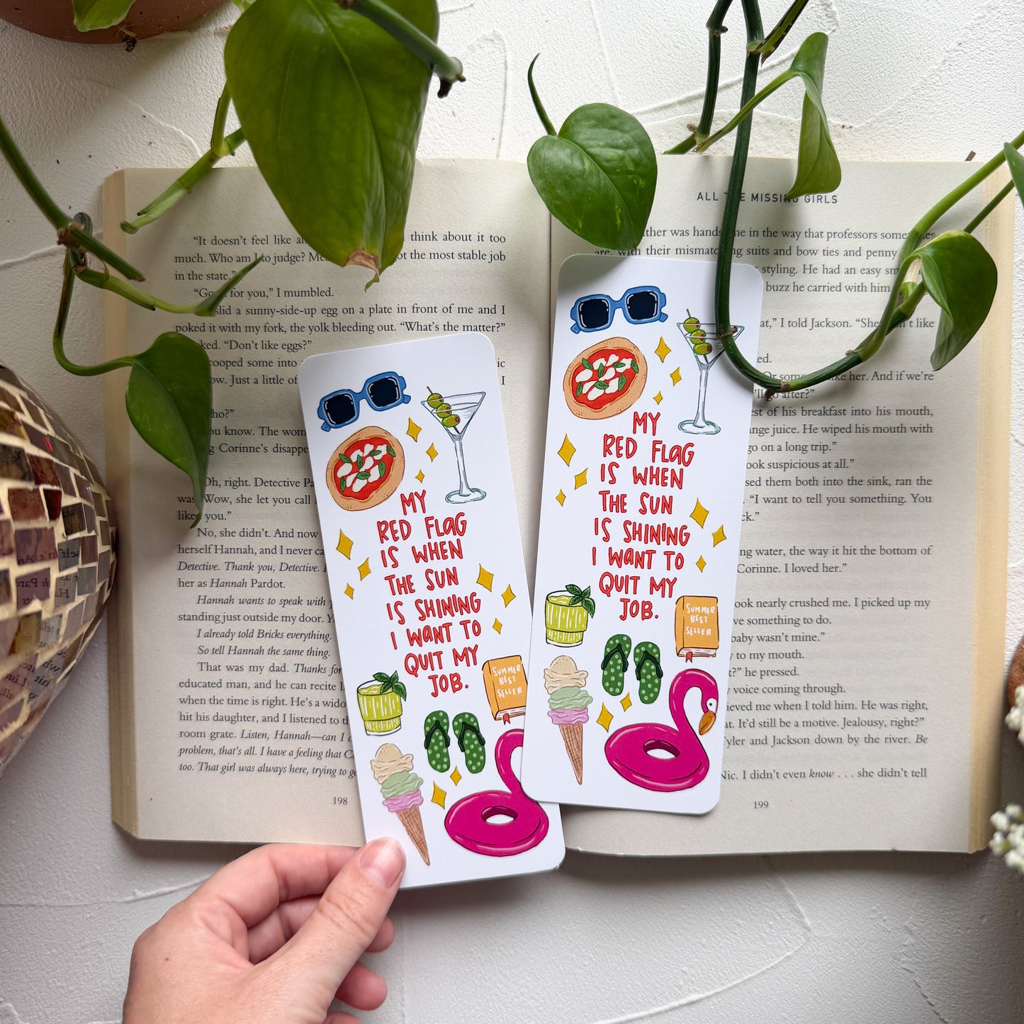 My Red Flag Bookmark