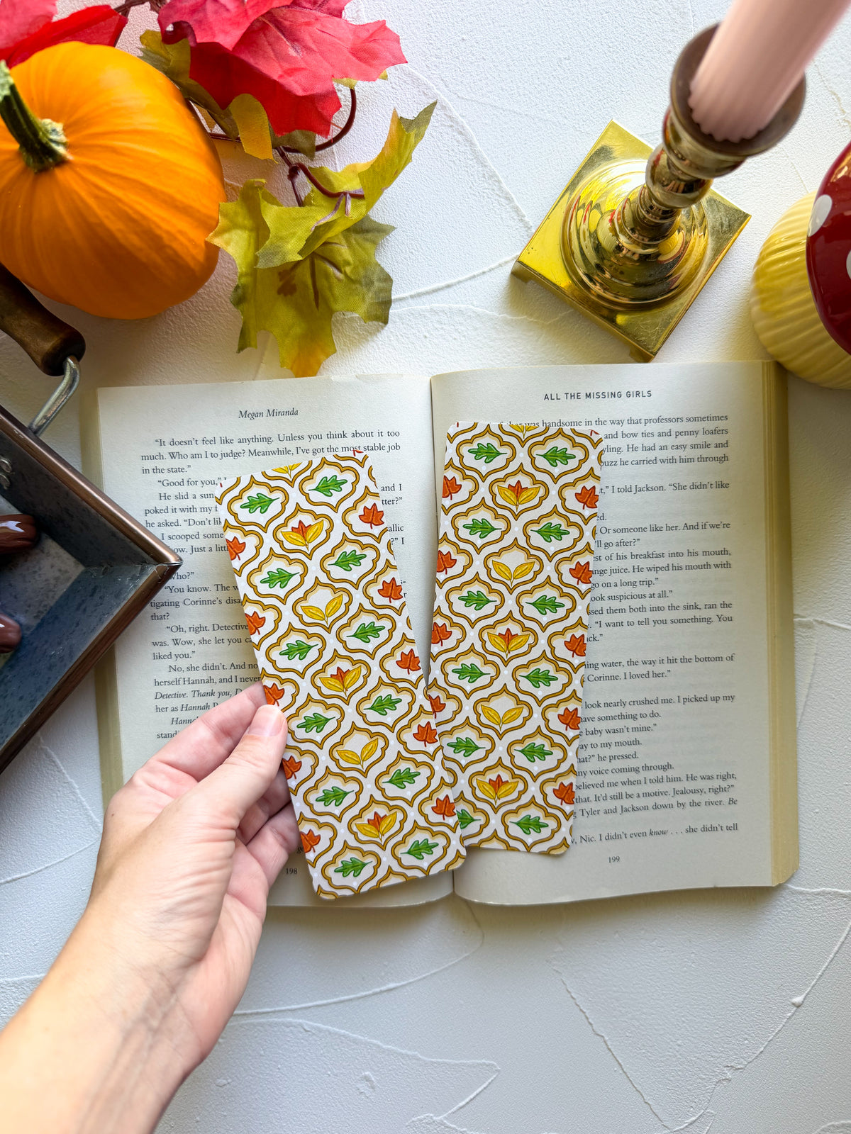Autumn Deco Bookmark