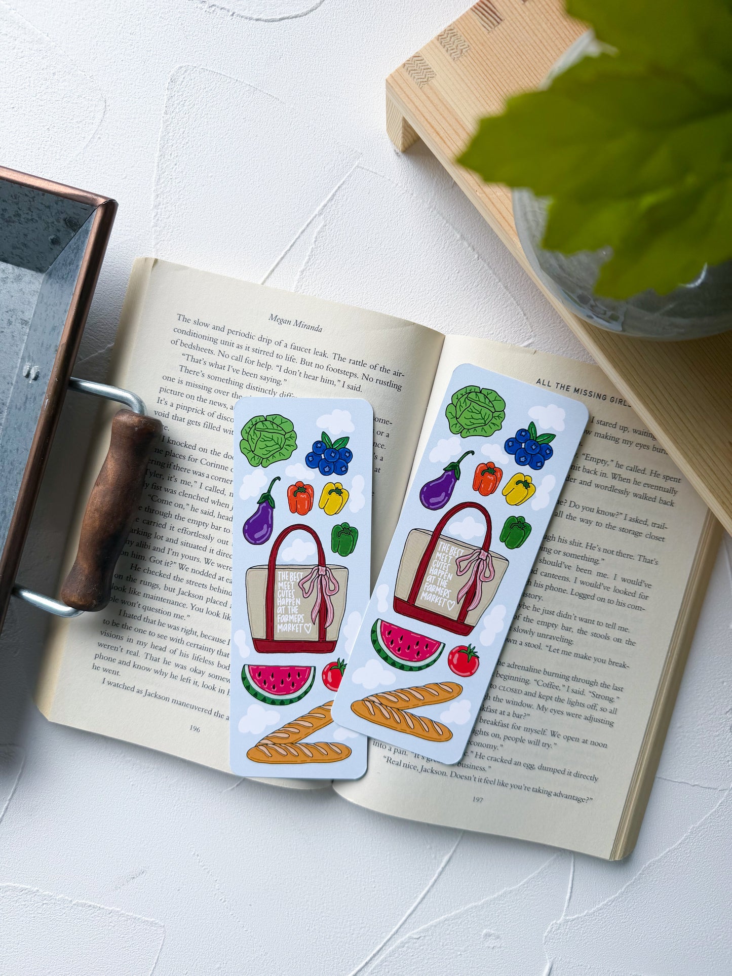 Best Meet Cutes Happen At The Farmers Market Bookmark