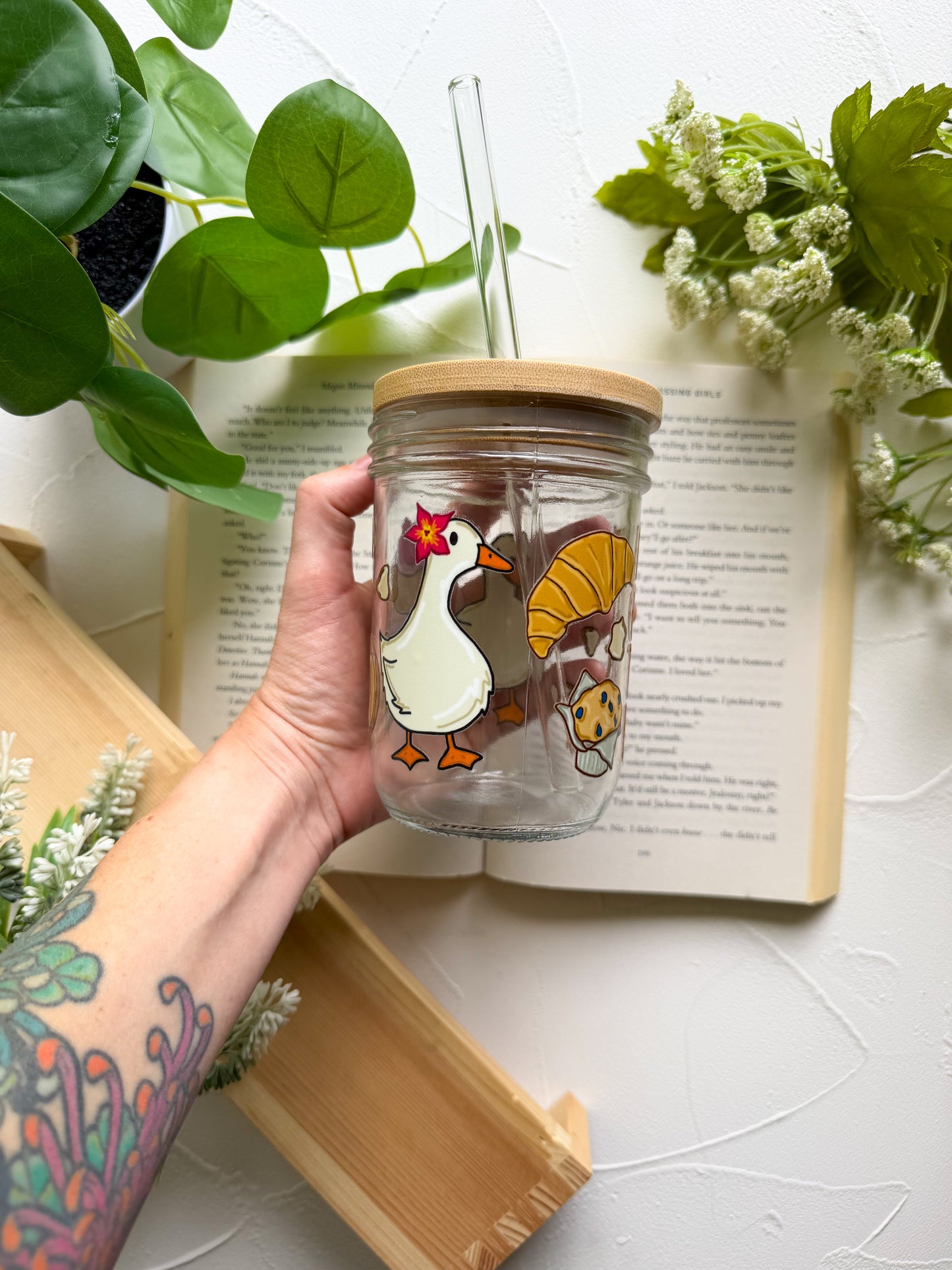 Let's Get This Bread Mason Jar Cup