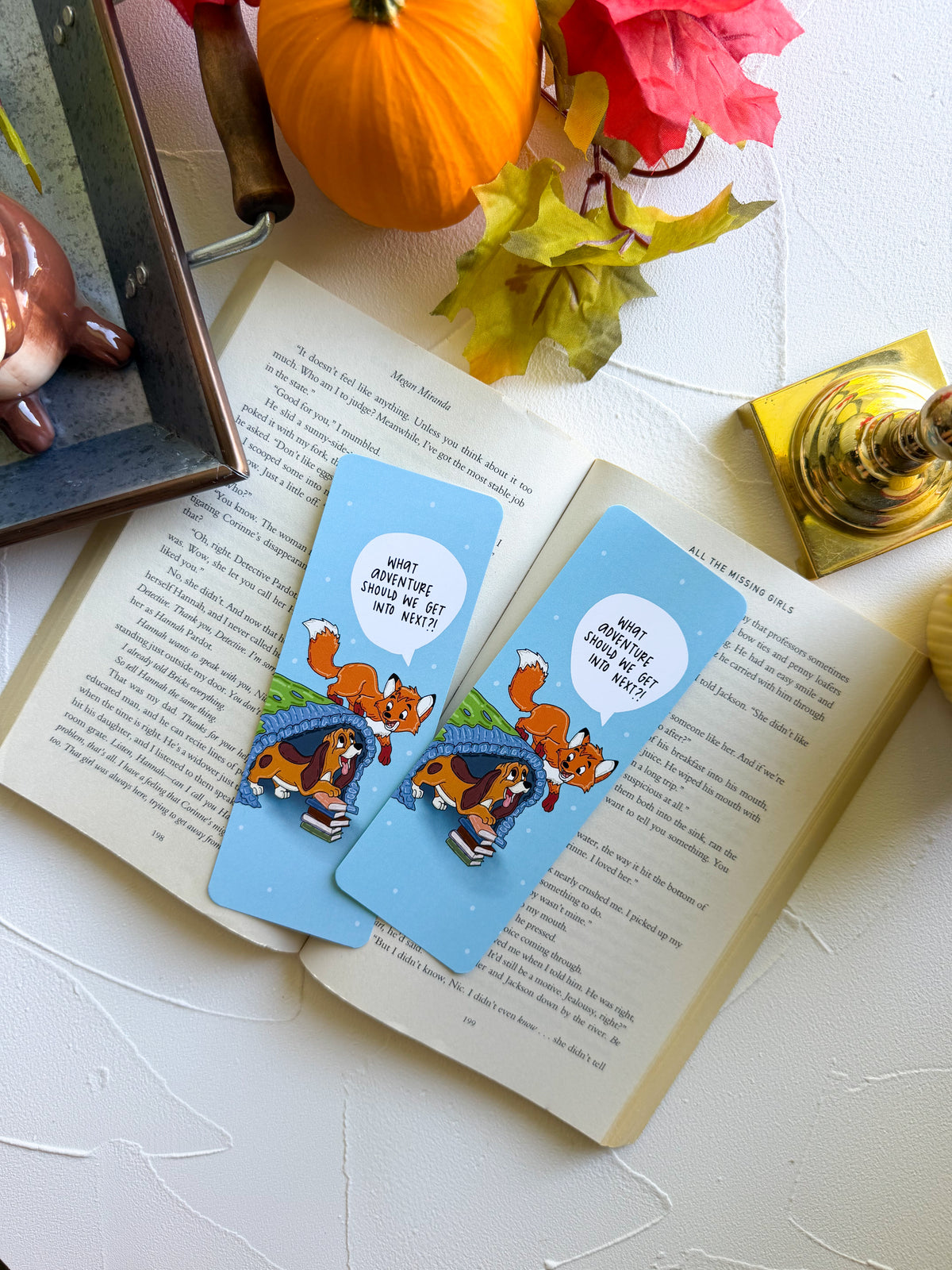 Fox and Hound Adventures Bookmark