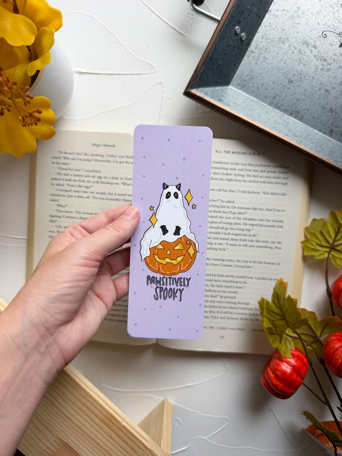 Pawsitively Spooky Bookmark
