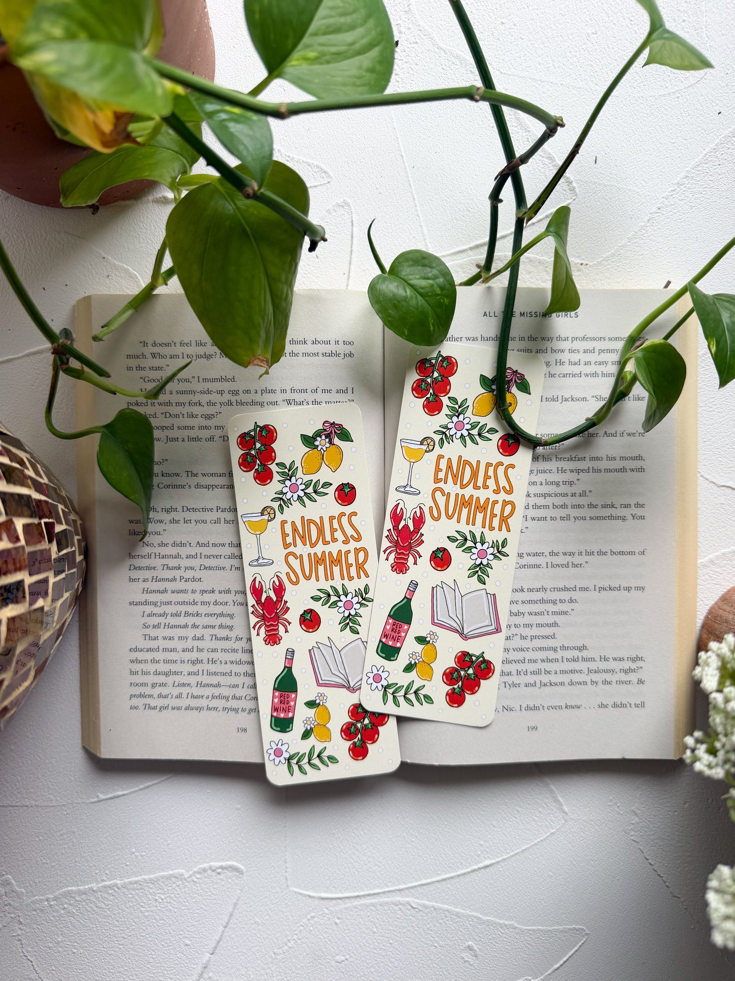 Endless Summer Bookmark