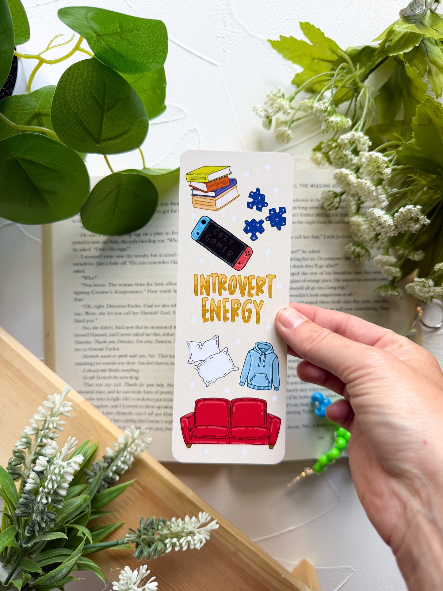 Introvert Energy Bookmark