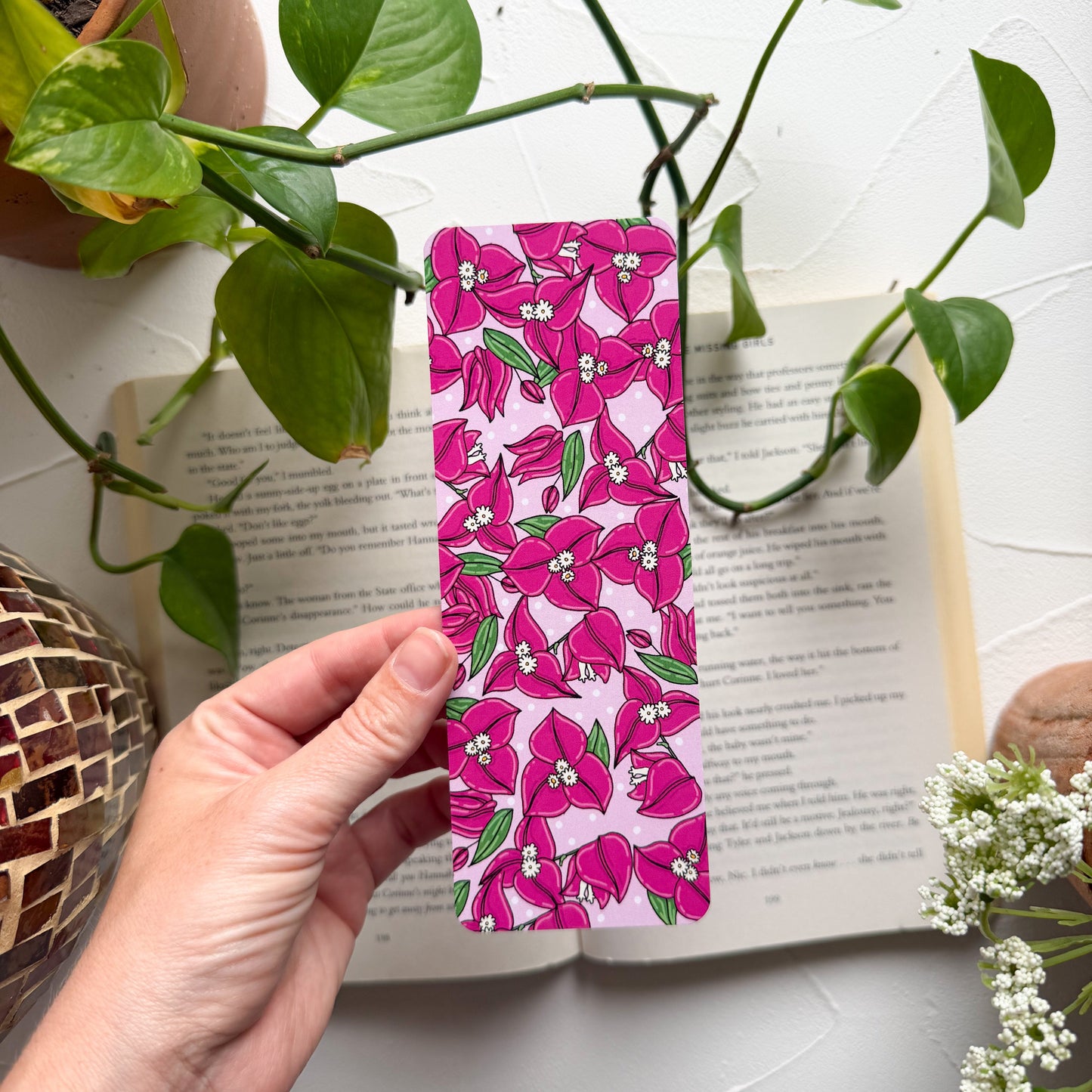 Bougainvillea Nights Bookmark