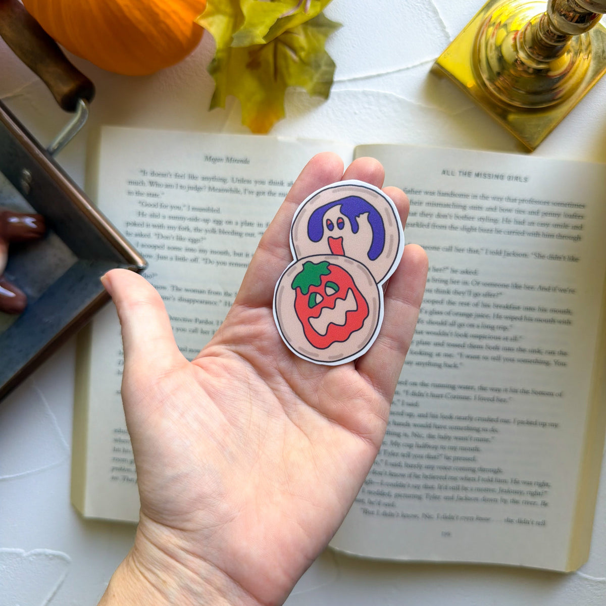Halloween Cookie Sticker