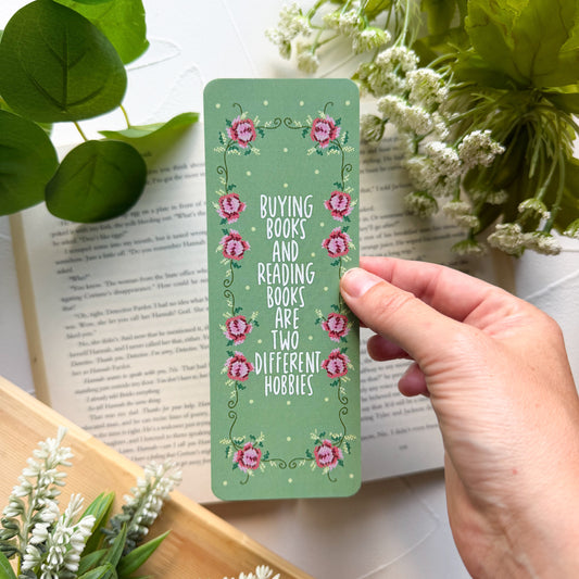 Reading Books & Buying Books Bookmark