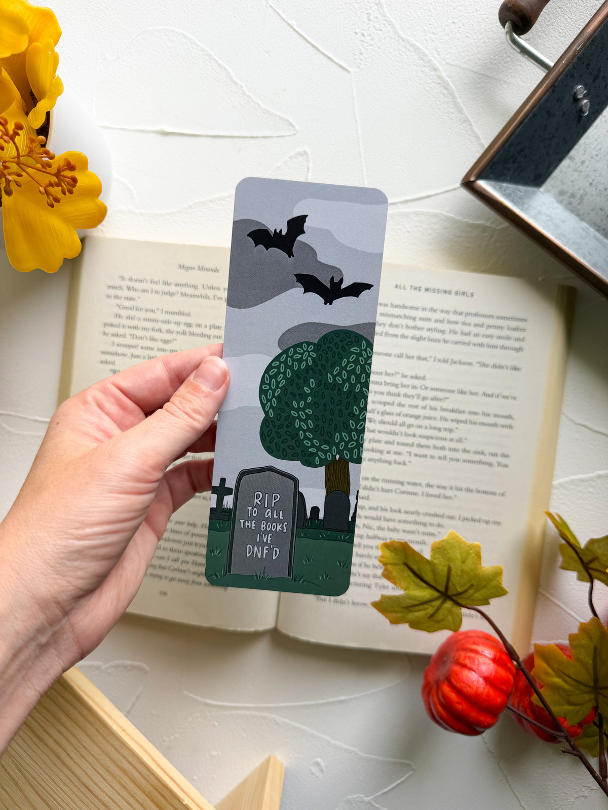 RIP to All the Books I've DNF'd Bookmark