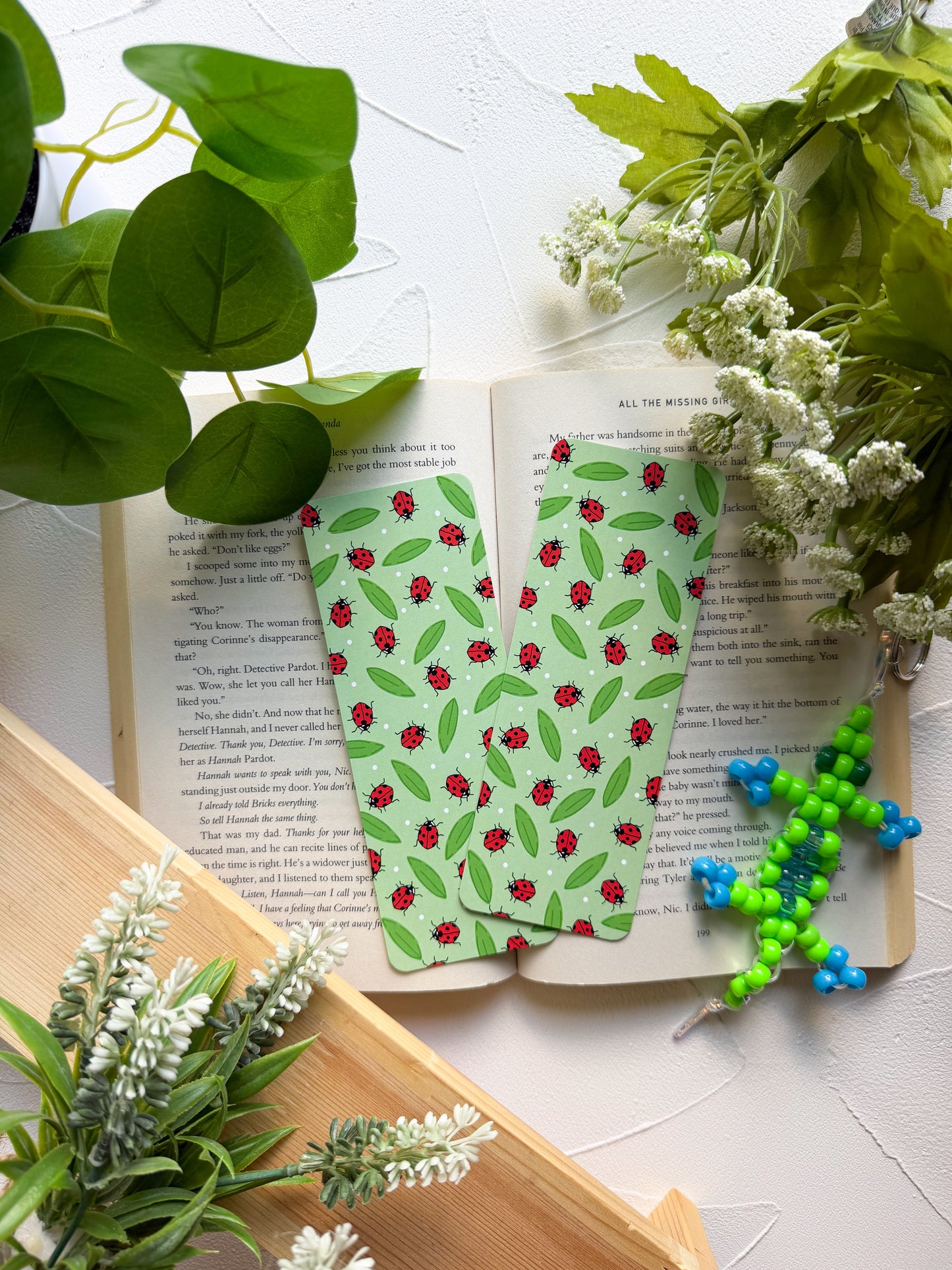 Ladybug Lane Bookmark