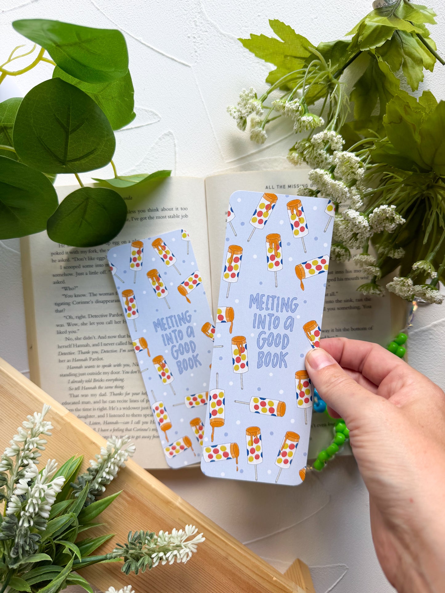 Nostalgic Push Pop Bookmark