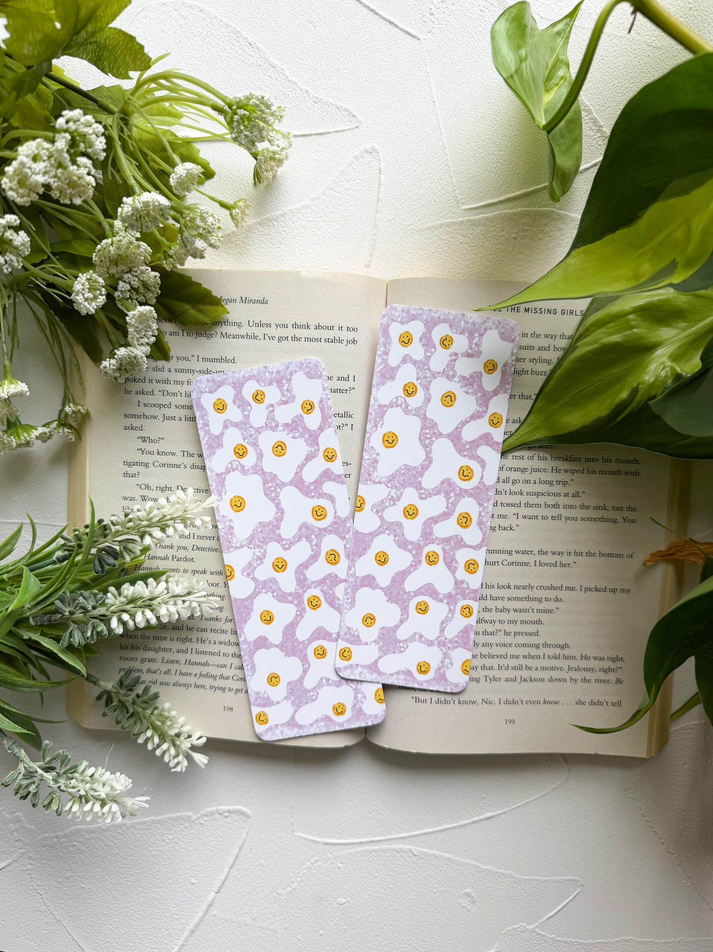 Smiley Eggs Bookmark