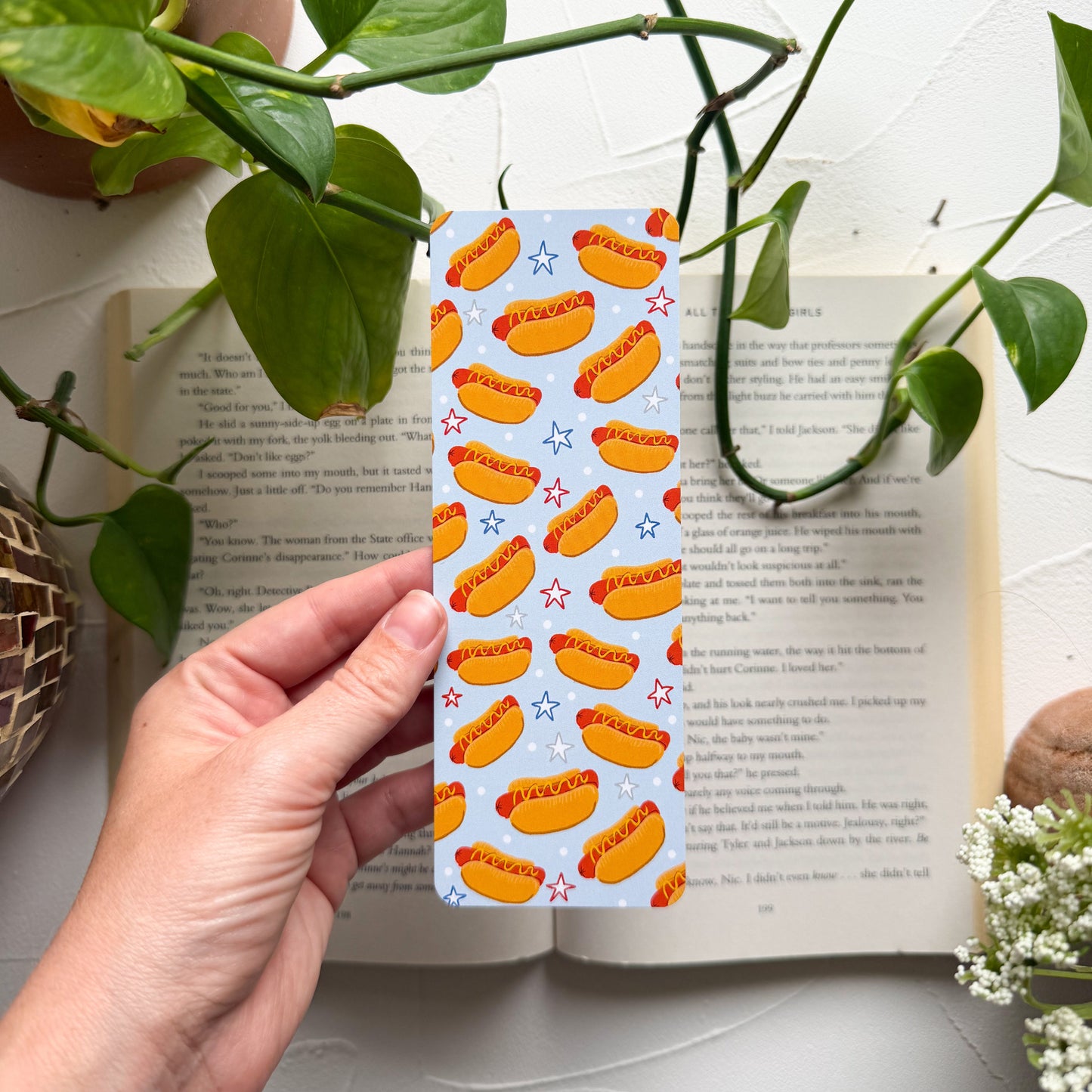 Hot Dog Bookmark