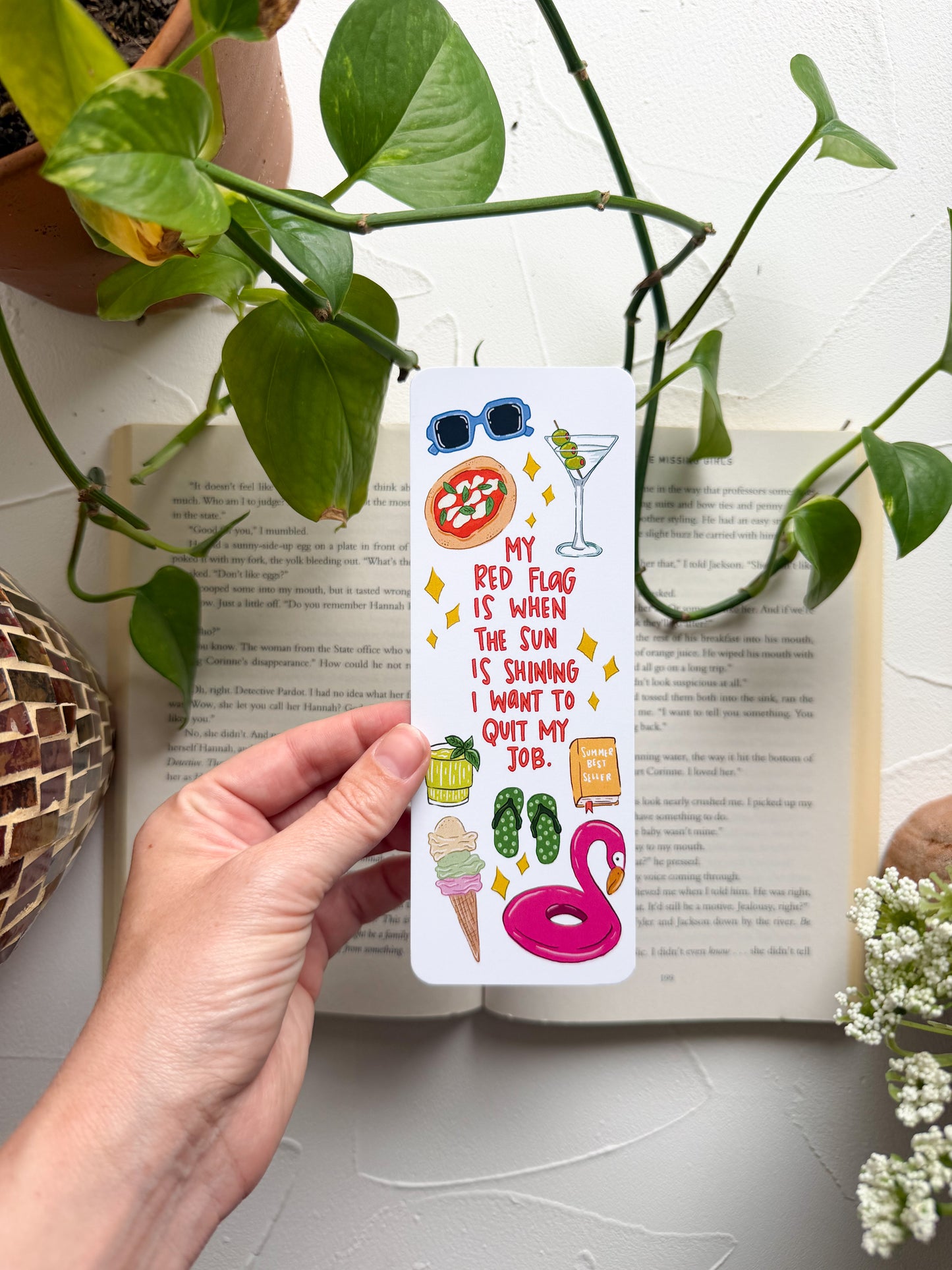 My Red Flag Bookmark