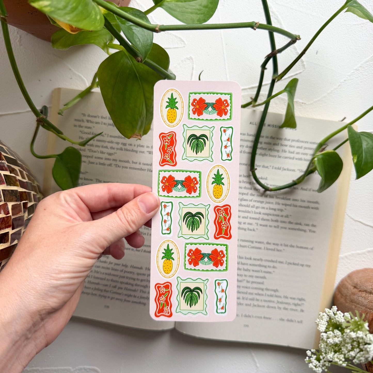 Hawaiian Shirt Bookmark