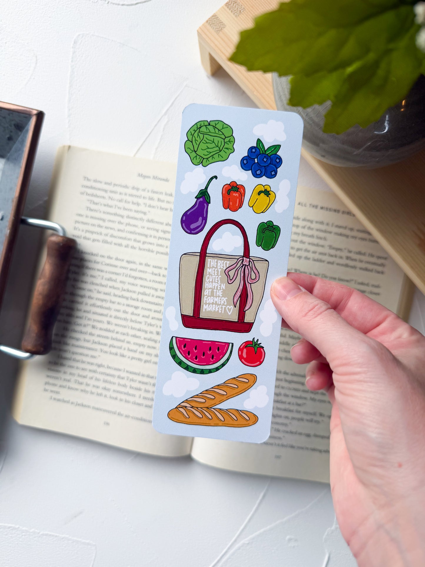 Best Meet Cutes Happen At The Farmers Market Bookmark