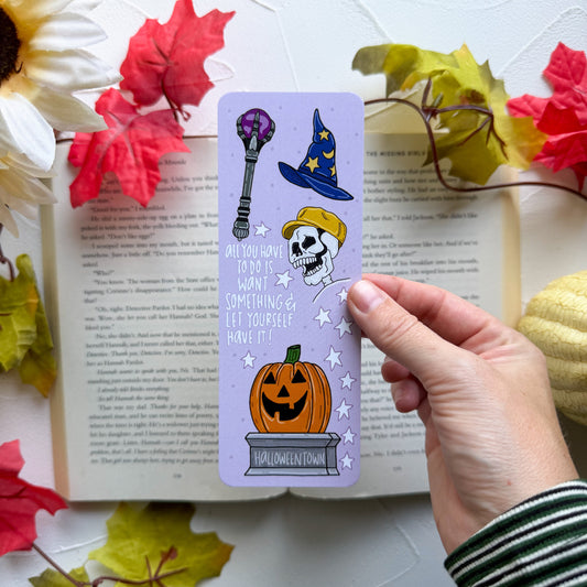 Let Yourself Have It Halloweentown Bookmark