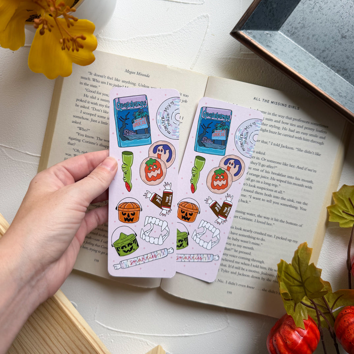 Nostalgic Halloween Bookmark