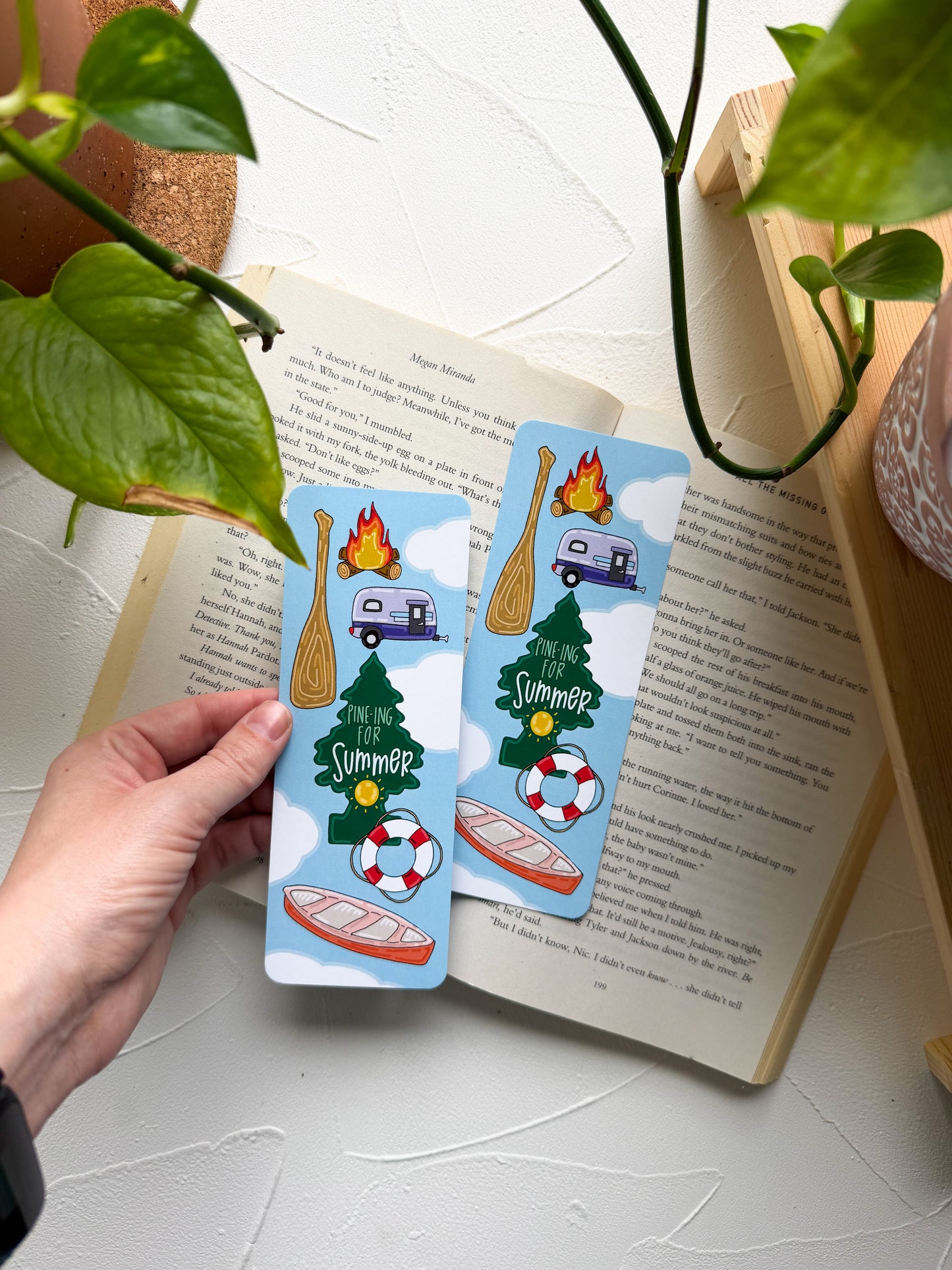 Pine-ing For Summer Bookmark