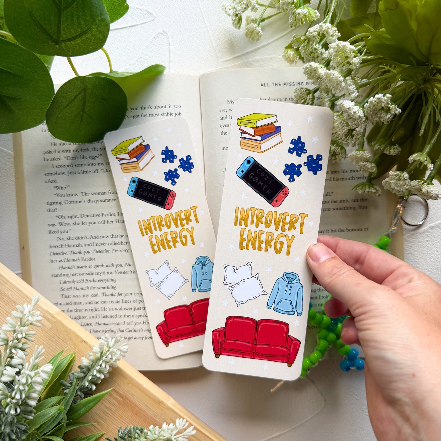 Introvert Energy Bookmark
