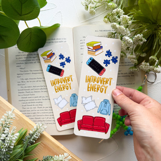 Introvert Energy Bookmark