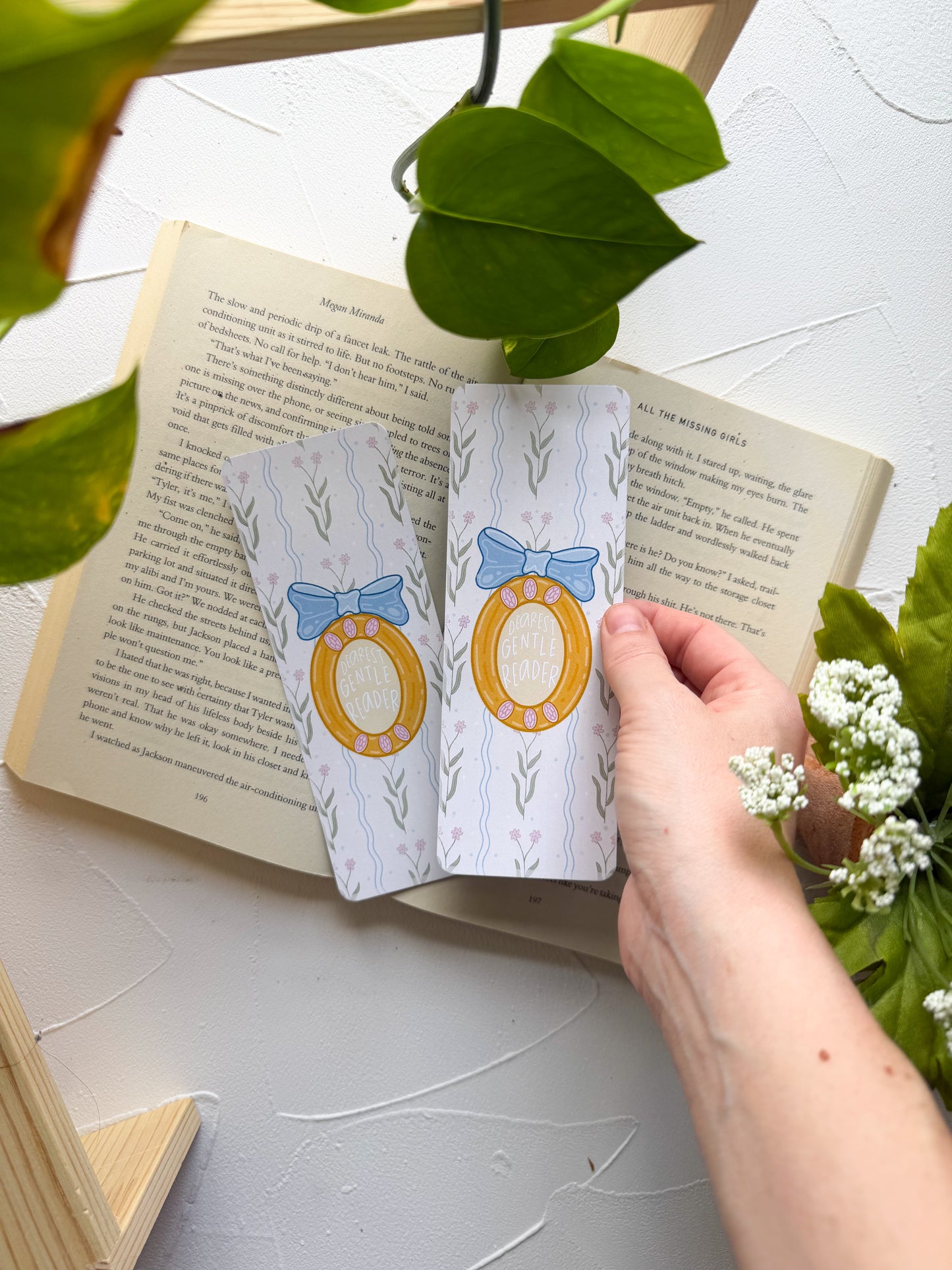 Dearest Gentle Reader Bookmark