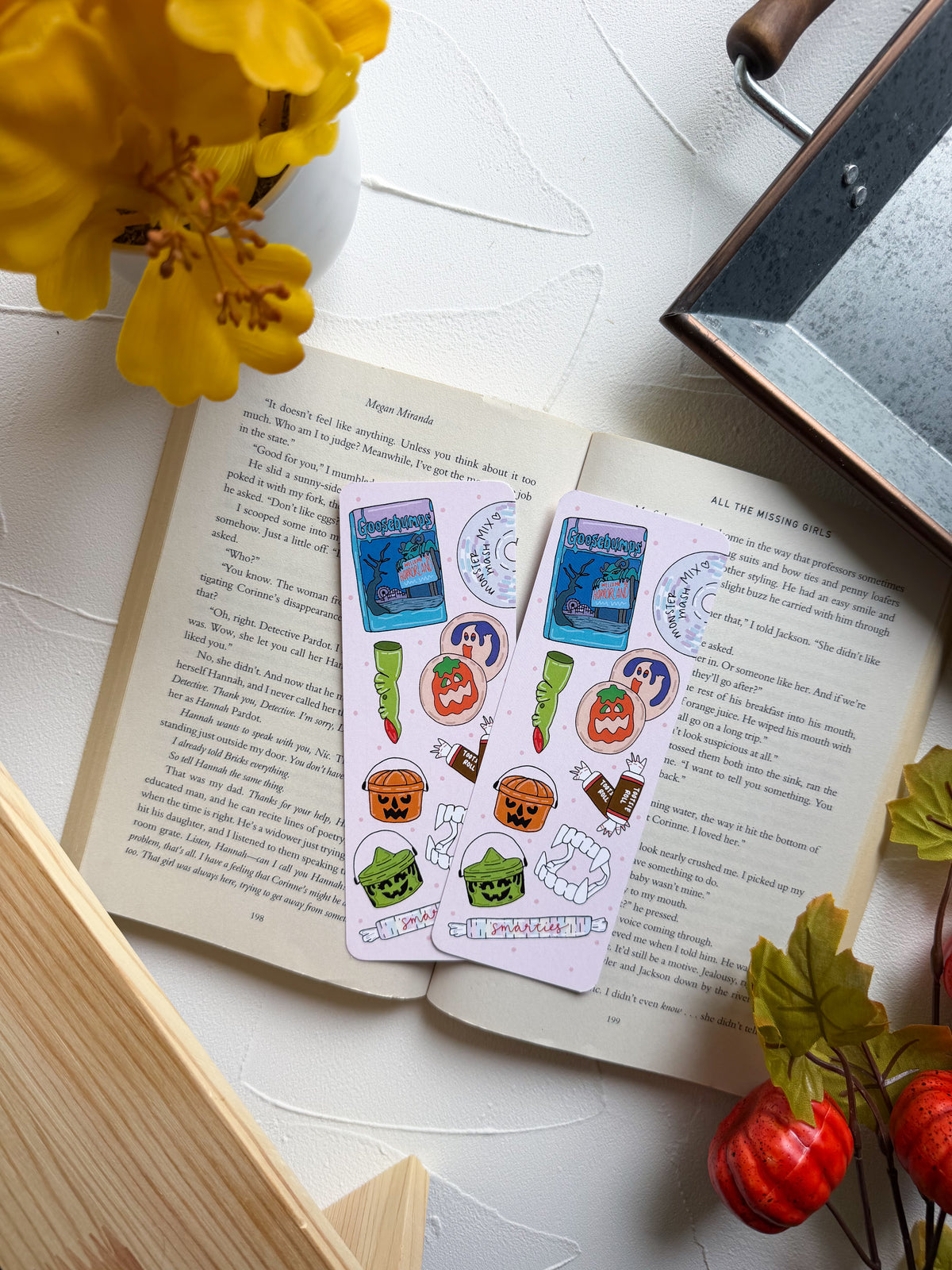 Nostalgic Halloween Bookmark