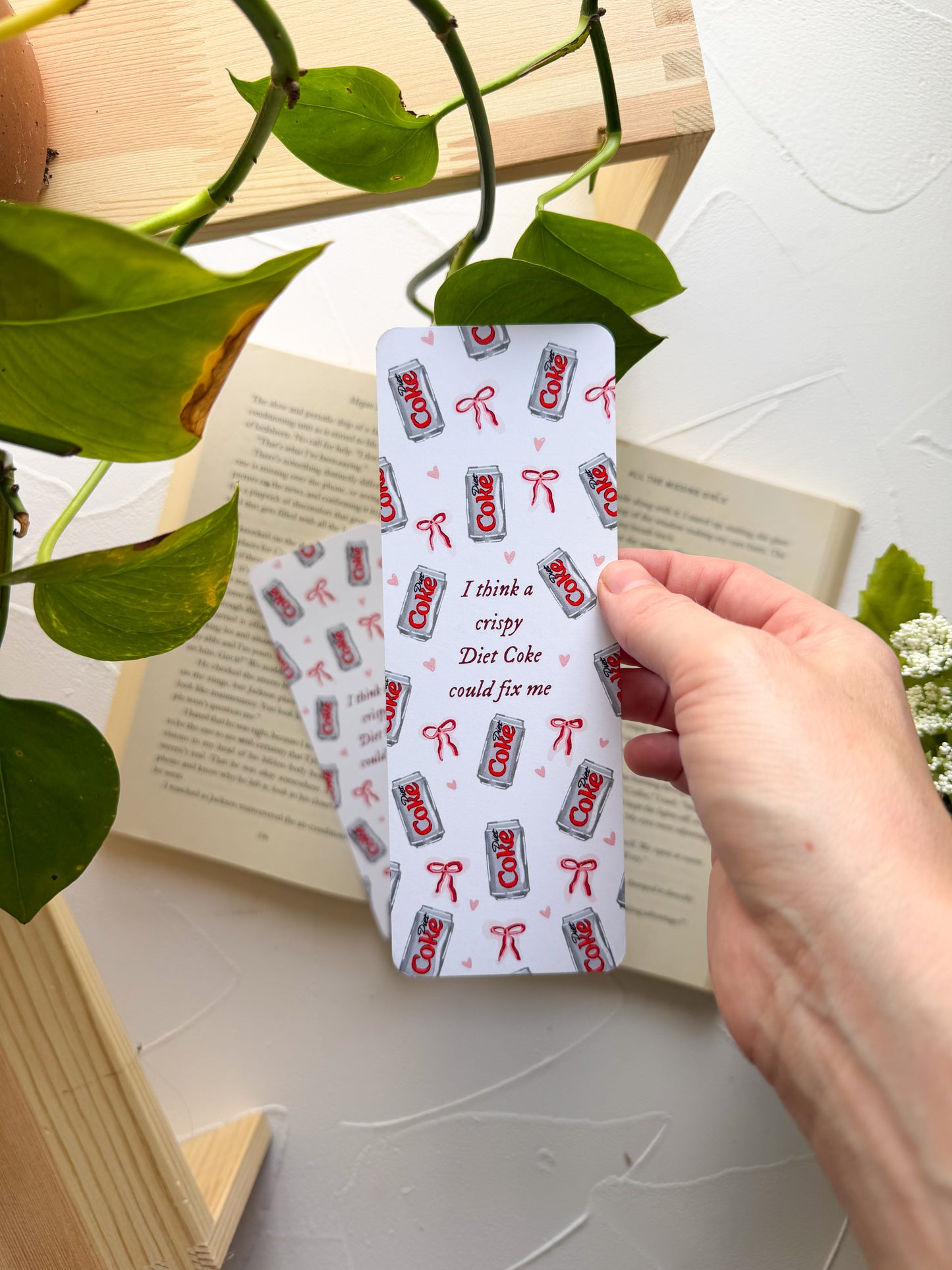 Diet Coke Bookmark