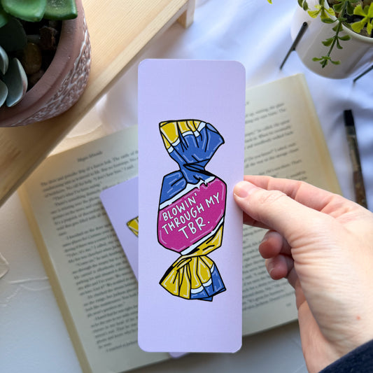 Blowin' Through My TBR Bookmark