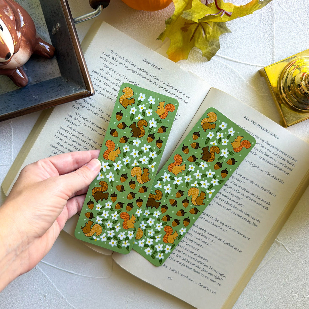Feelin' Squirrely Bookmark
