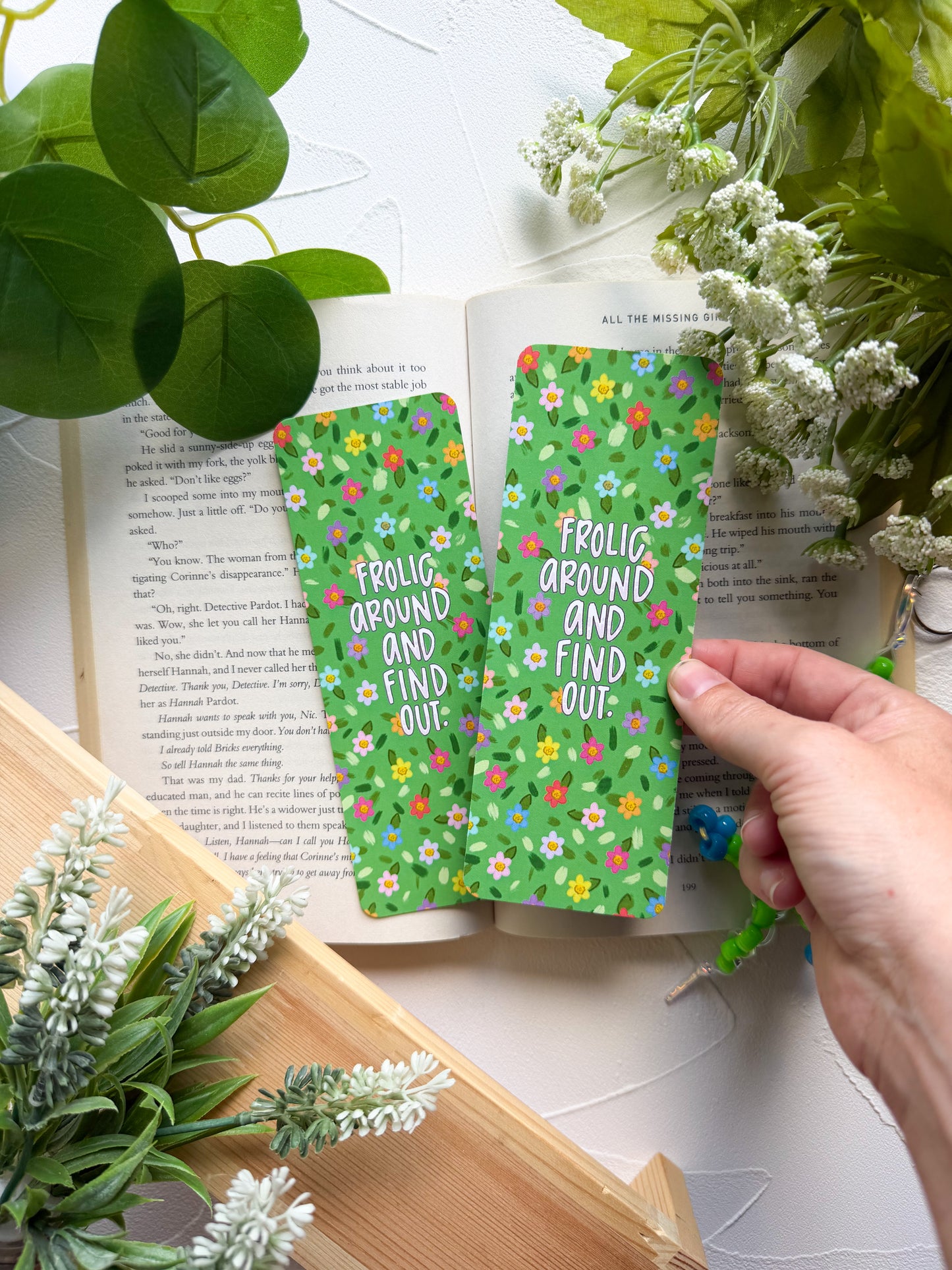 Frolic Around and Find Out Bookmark