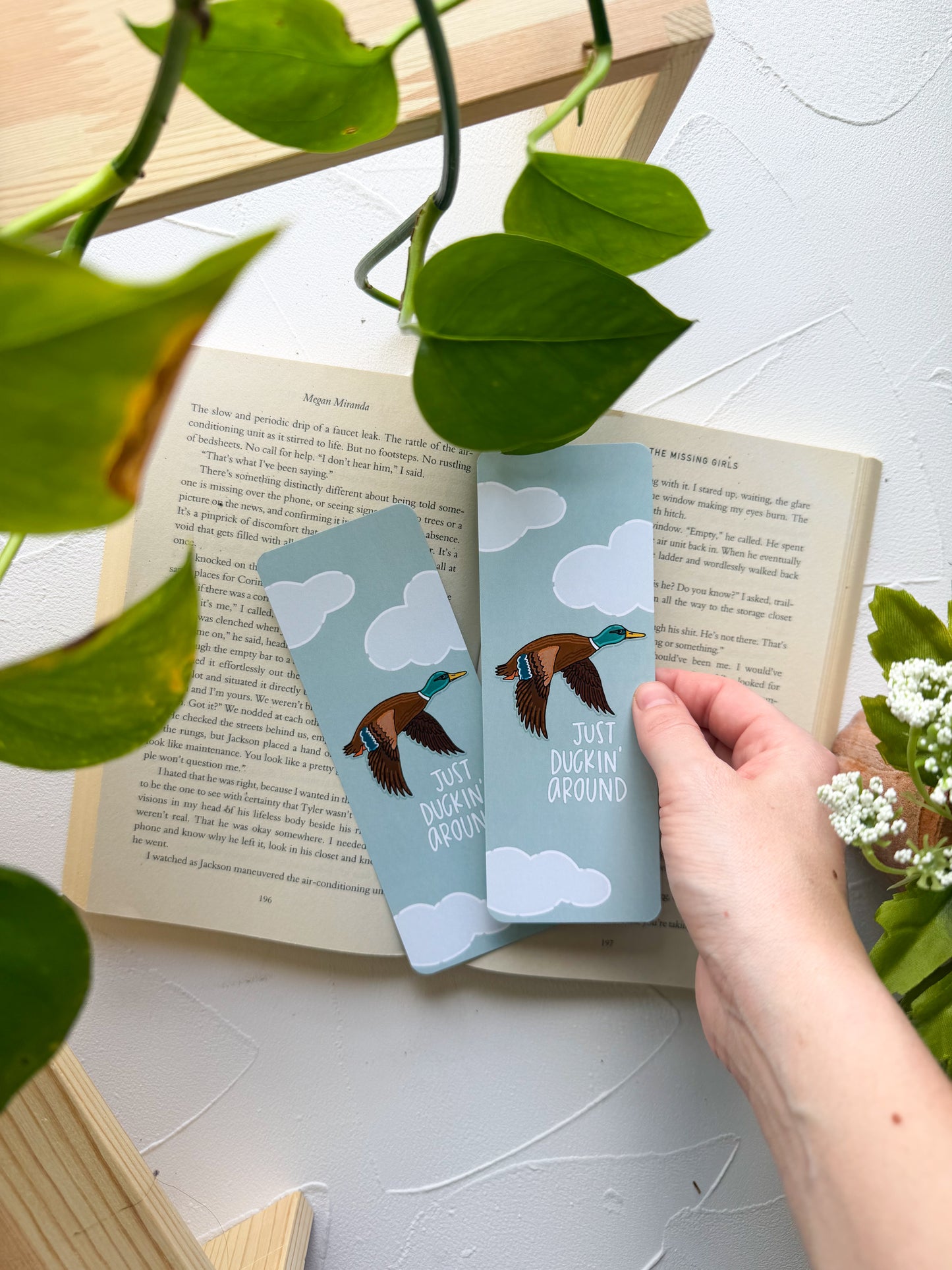 Duckin' Around Bookmark