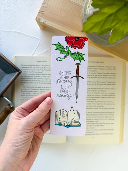 Fantasy > Reality Bookmark