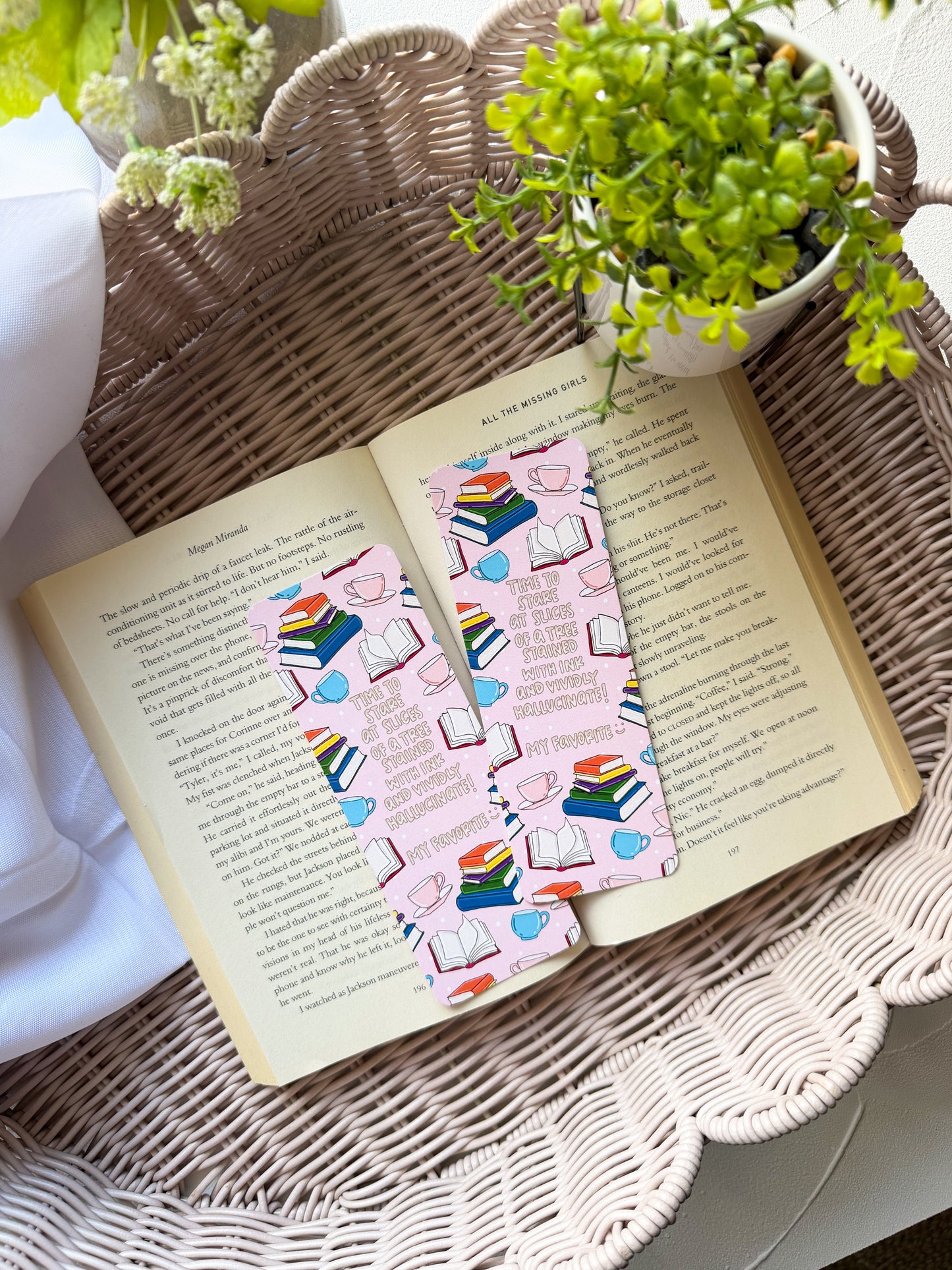 SALE Book Pages Bookmark