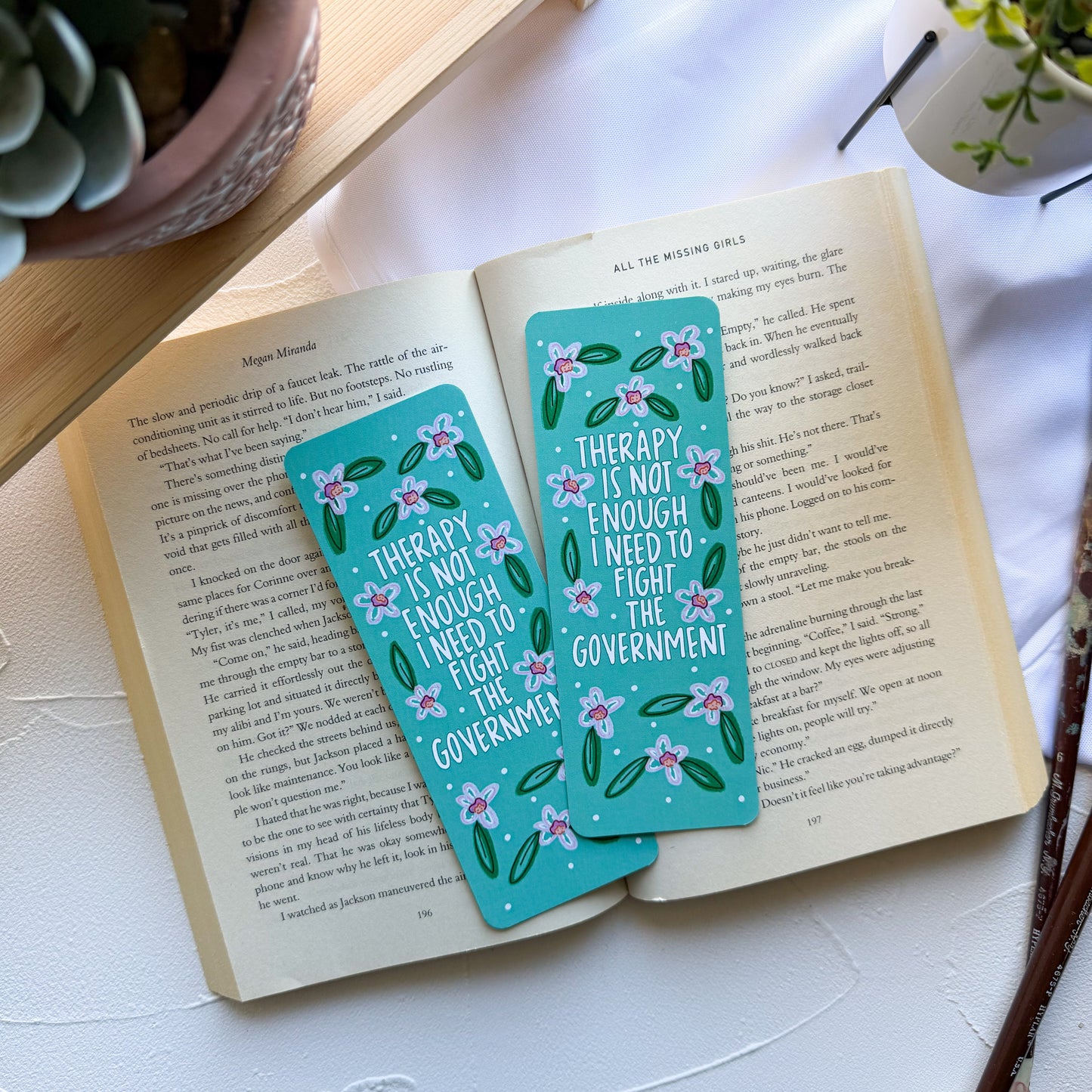 Therapy Is Not Enough Bookmark