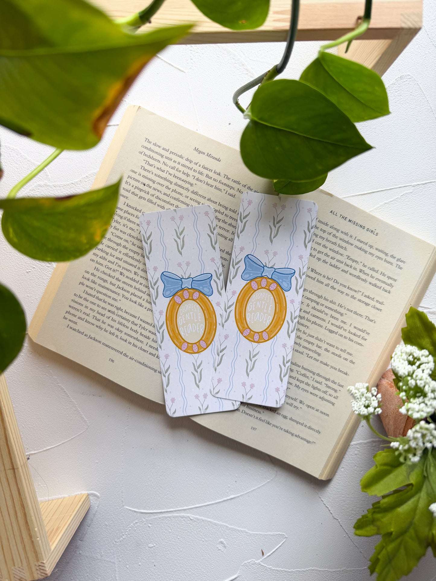Dearest Gentle Reader Bookmark
