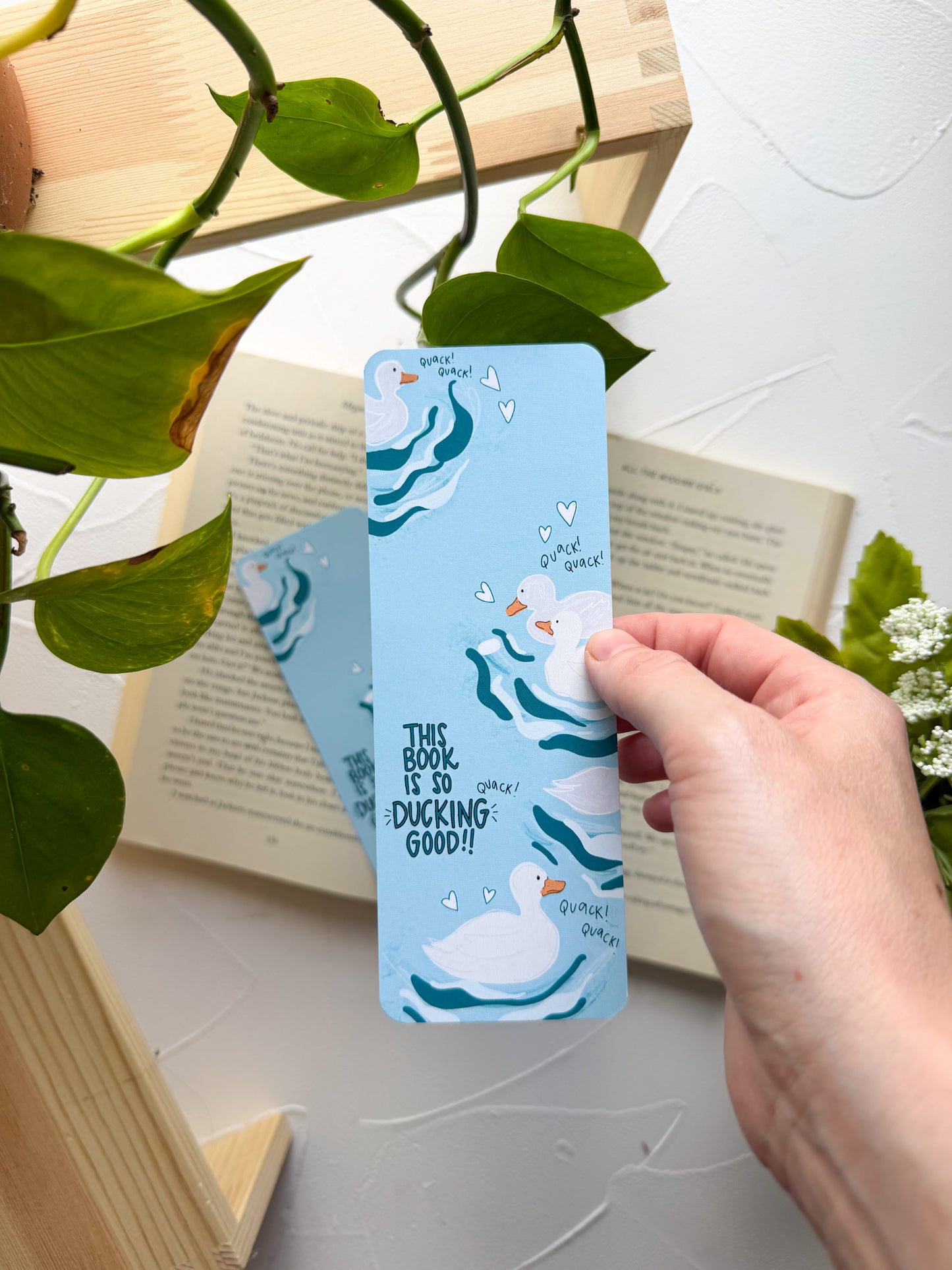 I Ducking Love Books Bookmark