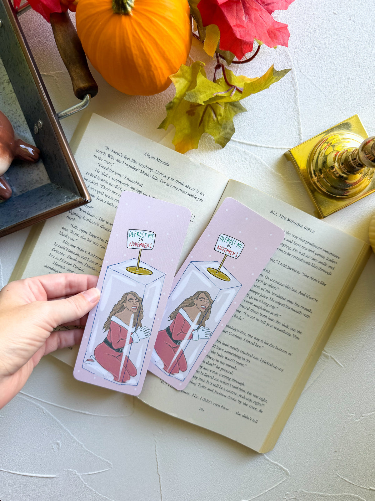 She's Defrosting Bookmark
