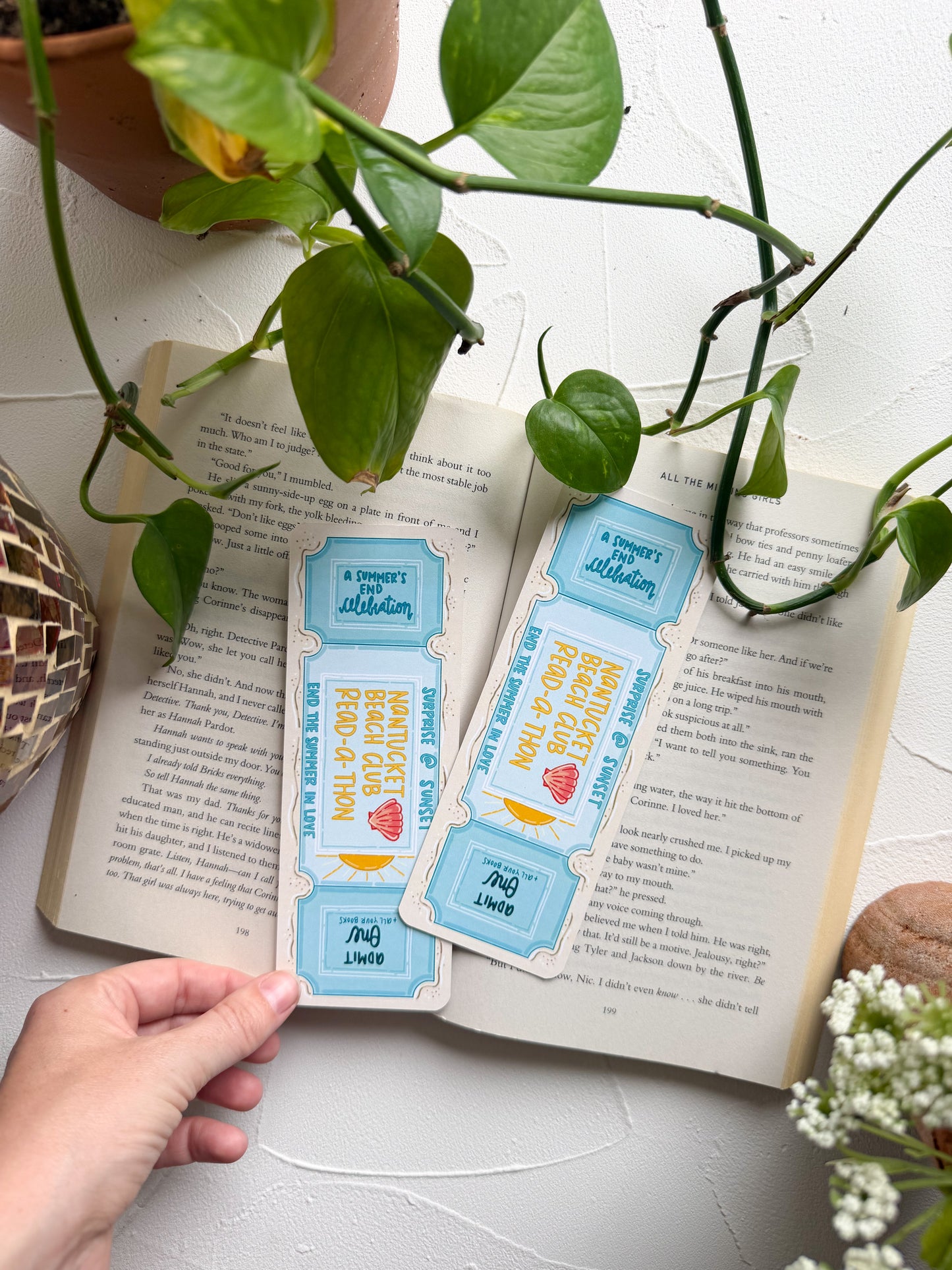 Nantucket Read-a-thon Bookmark