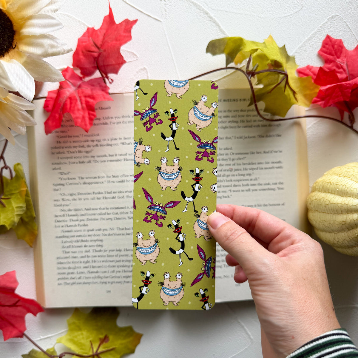 Ahhh! Real Monsters Bookmark