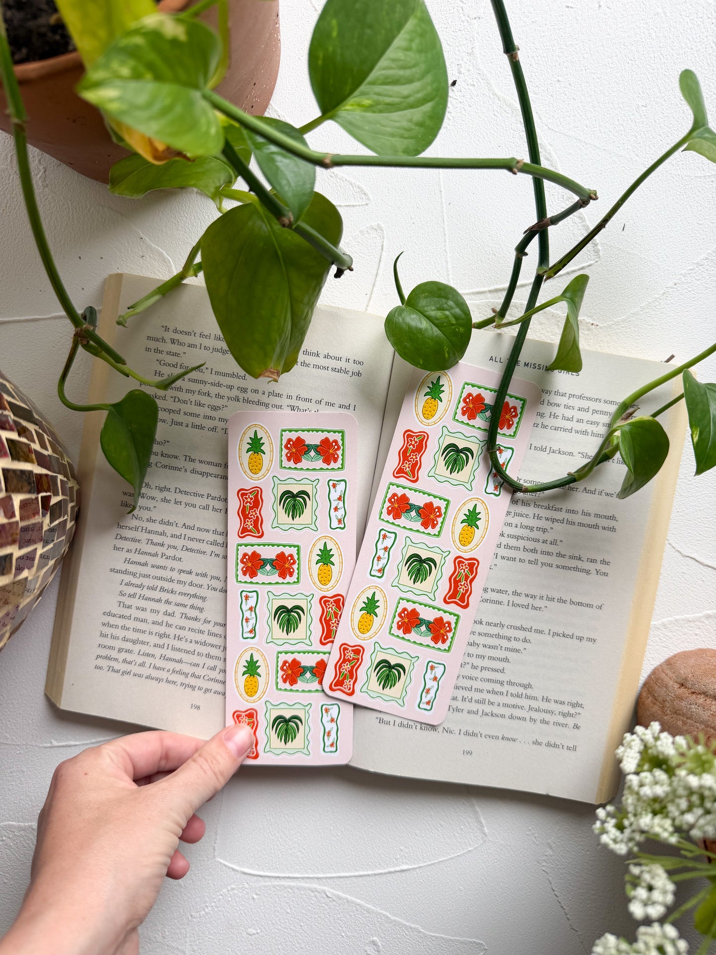 Hawaiian Shirt Bookmark