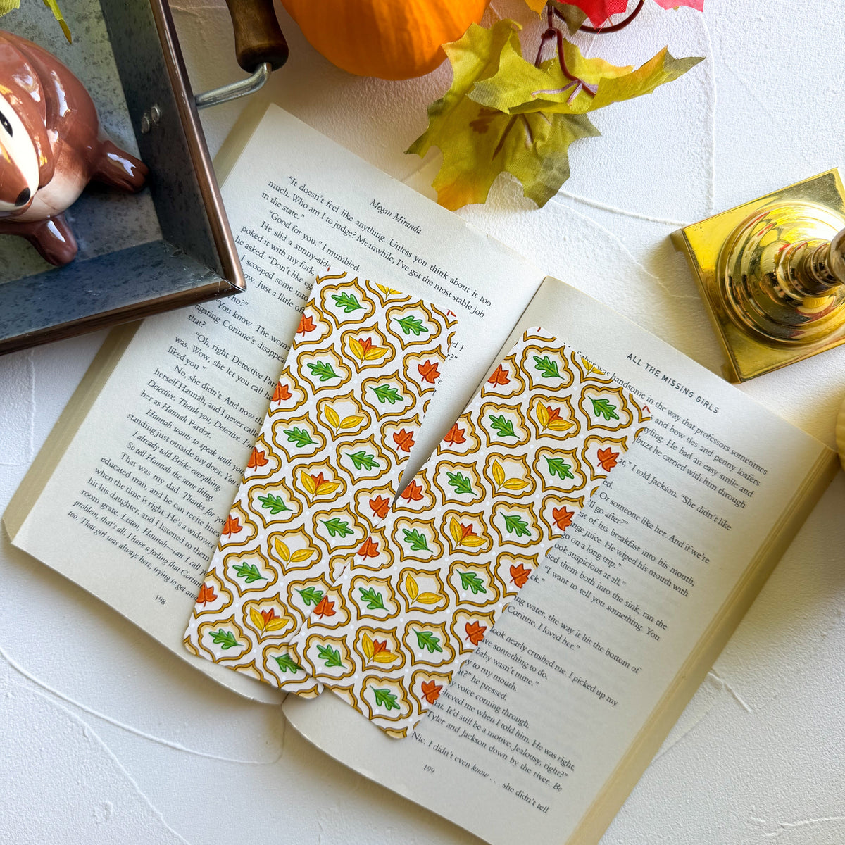 Autumn Deco Bookmark