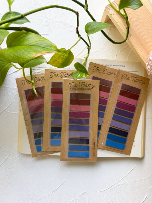 Berry Bookish The Tabery X The Bookmarkery Tab Collab Set
