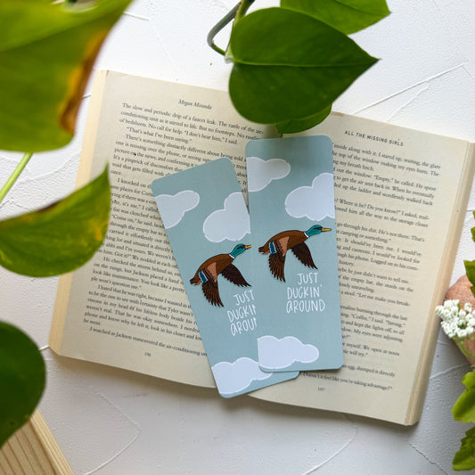 Duckin' Around Bookmark