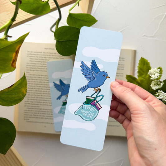 Treat Yourself Bookmark