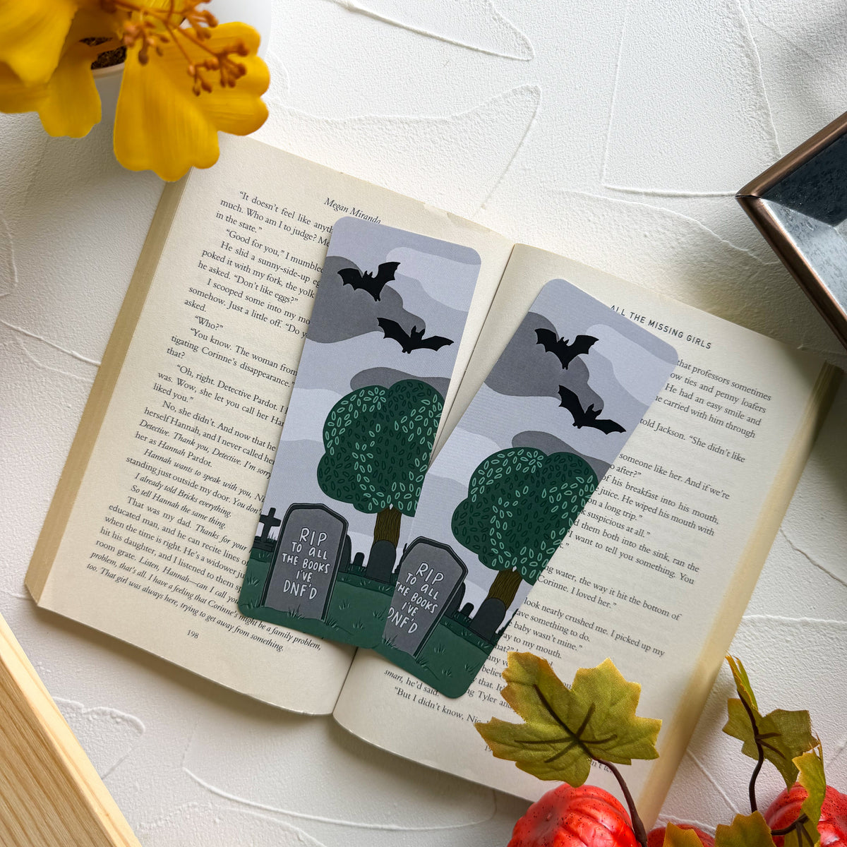 RIP to All the Books I've DNF'd Bookmark