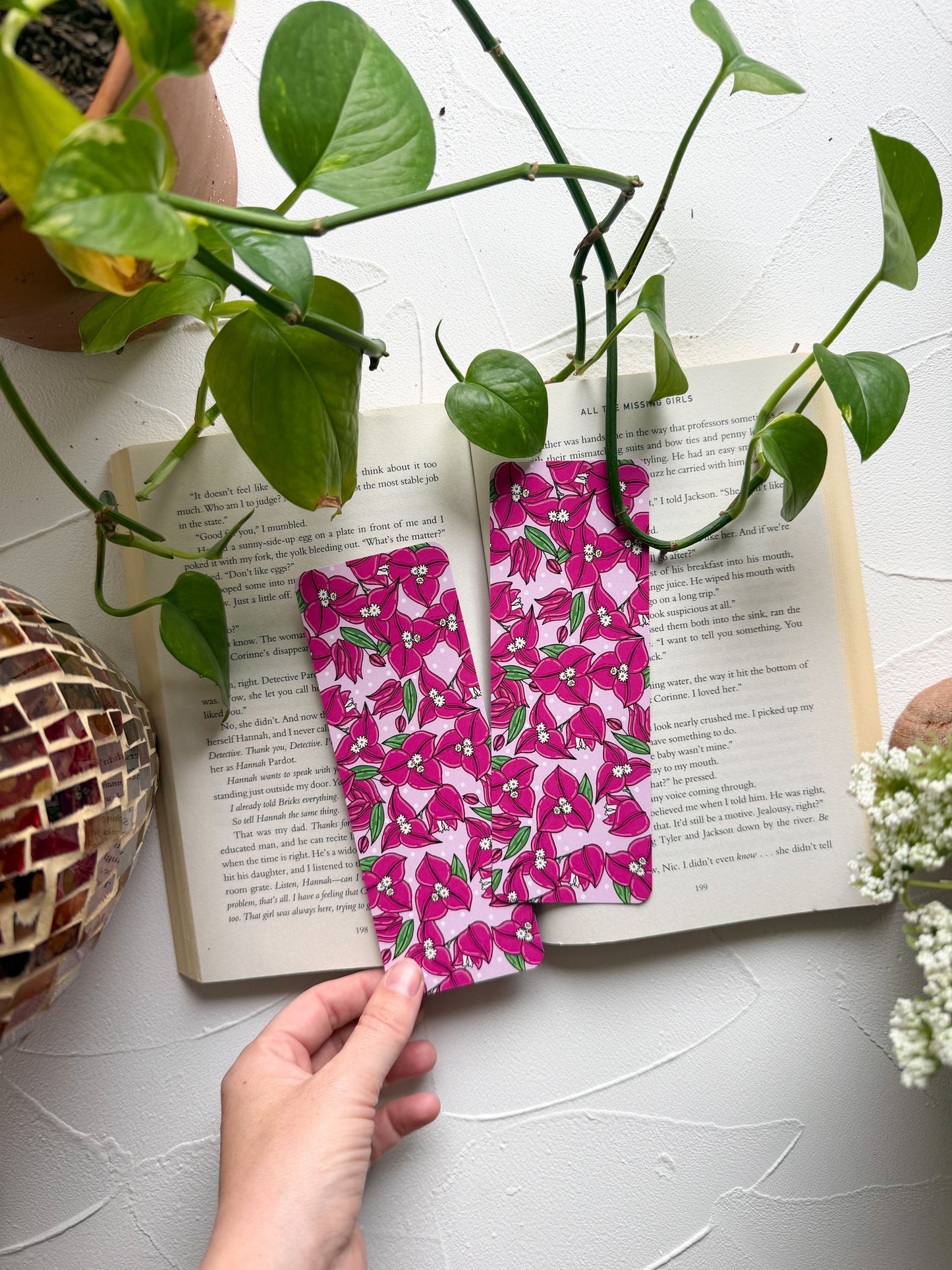 Bougainvillea Nights Bookmark